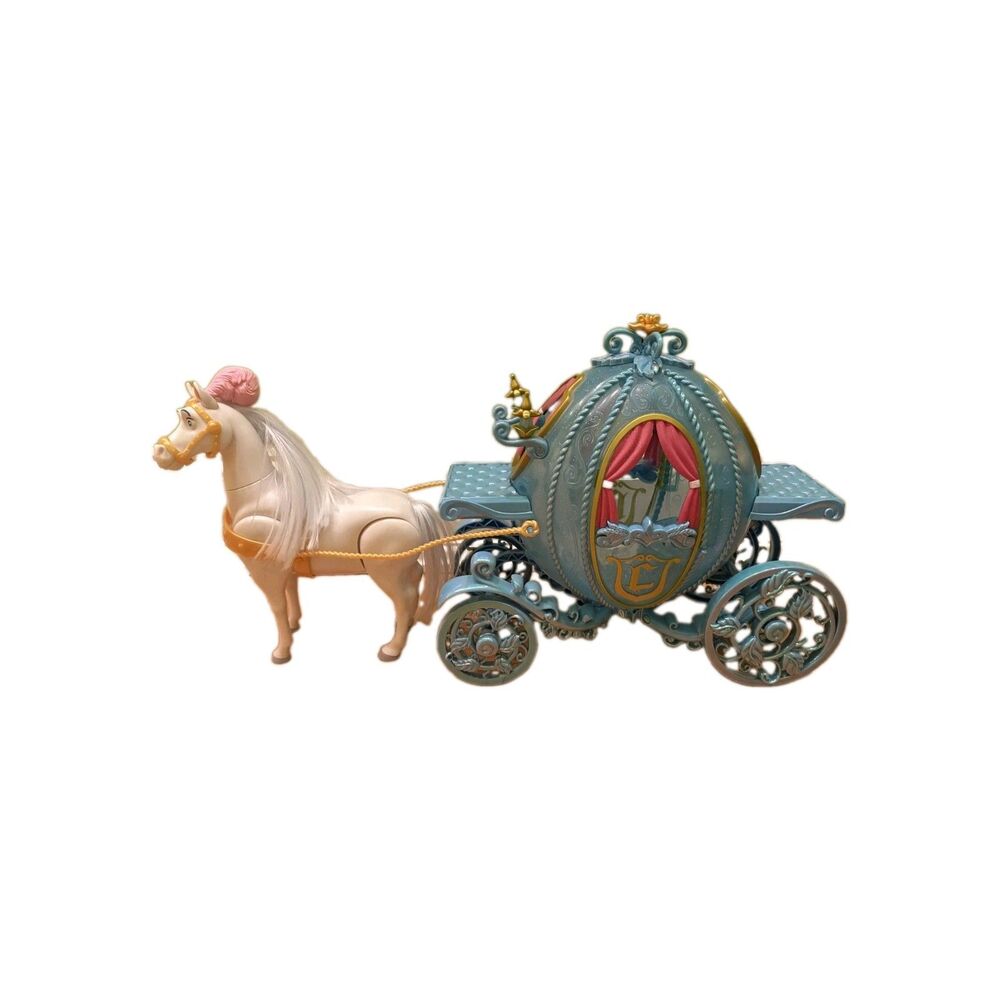 Disney Cinderella Horse & Light Up Carriage Play Set No Doll Included